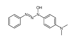 1-(4-dimethylamino-phenyl)-3-phenyl-triazen-1-ol结构式