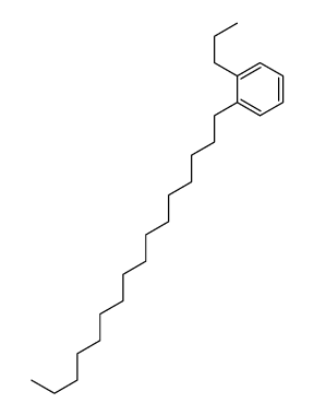 Hexadecylpropylbenzene Structure