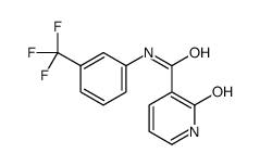 2-oxo-N-[3-(trifluoromethyl)phenyl]-1H-pyridine-3-carboxamide结构式