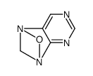 1,3-Methano[1,2,5]oxadiazolo[3,4-d]pyrimidine (9CI) structure