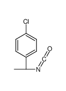 (S)-(-)-1-(4-氯苯基)乙基异氰酸酯结构式