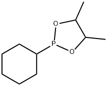 2-Cyclohexyl-4,5-dimethyl-1,3,2-dioxaphospholane结构式