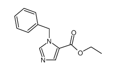 ethyl 1-benzylimidazole-5-carboxylate Structure