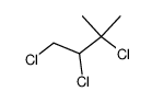 1,2,3-Trichlor-3-methylbutan Structure