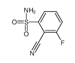 Benzenesulfonamide, 2-cyano-3-fluoro- (9CI) structure