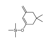 (5,5-dimethyl-3-methylidenecyclohexen-1-yl)oxy-trimethylsilane Structure