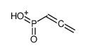 hydroxy-oxo-propa-1,2-dienylphosphanium Structure