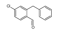 2-benzyl-4-chlorobenzaldehyde结构式