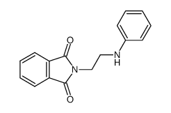 N-(2-(phenylamino)ethyl)phthalimide结构式