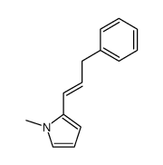 trans-1-(1-methyl-2-pyrrolyl)-3-phenylpropene结构式