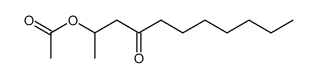 2-Acetoxyundecan-4-one Structure