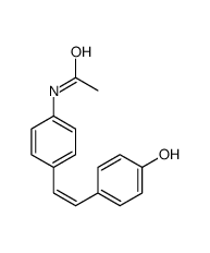 4'-[(αE)-p-Hydroxystyryl]acetanilide结构式