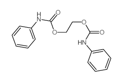 2-(phenylcarbamoyloxy)ethyl N-phenylcarbamate structure