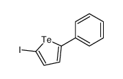 2-iodo-5-phenyltellurophene Structure