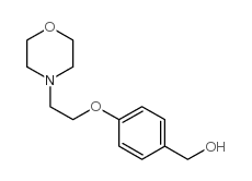 [4-(2-morpholin-4-ylethoxy)phenyl]methanol Structure