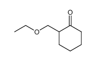 2-(ethoxymethyl)cyclohexan-1-one Structure