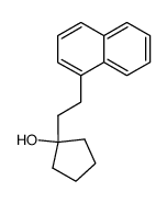 1-(2-[1]naphthyl-ethyl)-cyclopentanol结构式