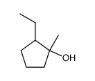 2-ethyl-1-methyl-cyclopentanol结构式