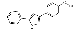 4-(P-METHOXYPHENYL)-2-PHENYLPYRROLE structure