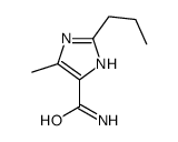 1H-Imidazole-5-carboxamide,4-methyl-2-propyl-结构式