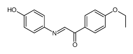 1-(4-ethoxyphenyl)-2-(4-hydroxyphenyl)iminoethanone Structure