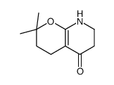 2,2-dimethyl-4,6,7,8-tetrahydro-3H-pyrano[2,3-b]pyridin-5-one结构式