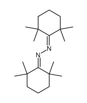 2,2,6,6-Tetramethylcyclhexanon-azin结构式