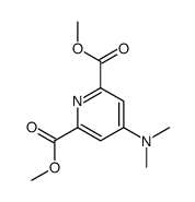 dimethyl 4-(dimethylamino)pyridine-2,6-dicarboxylate结构式