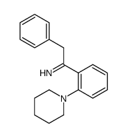 2-Phenyl-1-(2-piperidin-1-yl-phenyl)-ethylideneamine结构式