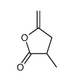 3-methyl-5-methylideneoxolan-2-one结构式