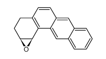 Benzo(6,7)phenanthro(3,4-b)oxirene, 1a,2,3,11c-tetrahydro-, (1aS-cis)- Structure