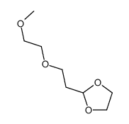 2-[2-(2-methoxyethoxy)ethyl]-1,3-dioxolane结构式