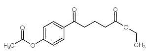 ETHYL 5-(4-ACETOXYPHENYL)-5-OXOVALERATE结构式