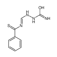 (benzenecarbonothioyliminomethylamino)urea Structure