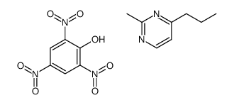 2-methyl-4-propylpyrimidine,2,4,6-trinitrophenol Structure