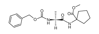 1--cyclopentan-carbonsaeure-(1)-methylester Structure