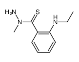 2-Ethylamino-thiobenzoic acid N-methyl-hydrazide结构式