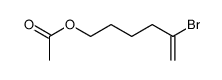 Acetat des 2-Brom-hexen-(1)-ols-(6)结构式