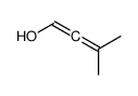 3-methylbuta-1,2-dien-1-ol结构式