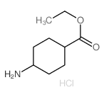 ethyl 4-aminocyclohexane-1-carboxylate structure