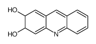 2,3-dihydroacridine-2,3-diol结构式