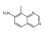 8-methylquinazolin-7-amine结构式