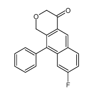 8-fluoro-10-phenyl-1H-benzo[g]isochromen-4-one Structure