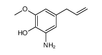 Phenol, 2-amino-6-methoxy-4-(2-propen-1-yl)结构式