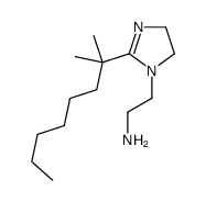 2-(dimethylheptyl)-4,5-dihydro-1H-imidazole-1-ethylamine structure