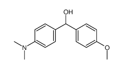 (4-(dimethylamino)phenyl)(4-methoxyphenyl)methanol结构式