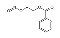 2-nitrosooxyethyl benzoate Structure