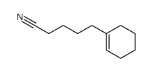 δ-(1-Cyclohexenyl)-valeronitril结构式