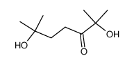 2,6-dihydroxy-2,6-dimethyl-heptan-3-one结构式
