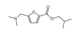 5-dimethylaminomethyl-furan-2-carboxylic acid isobutyl ester结构式